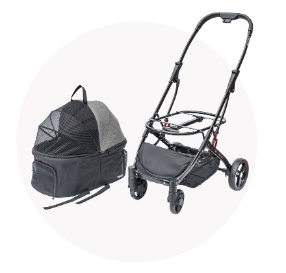 펫코 반려동물 4륜 이동식 유모차/출처:쿠팡