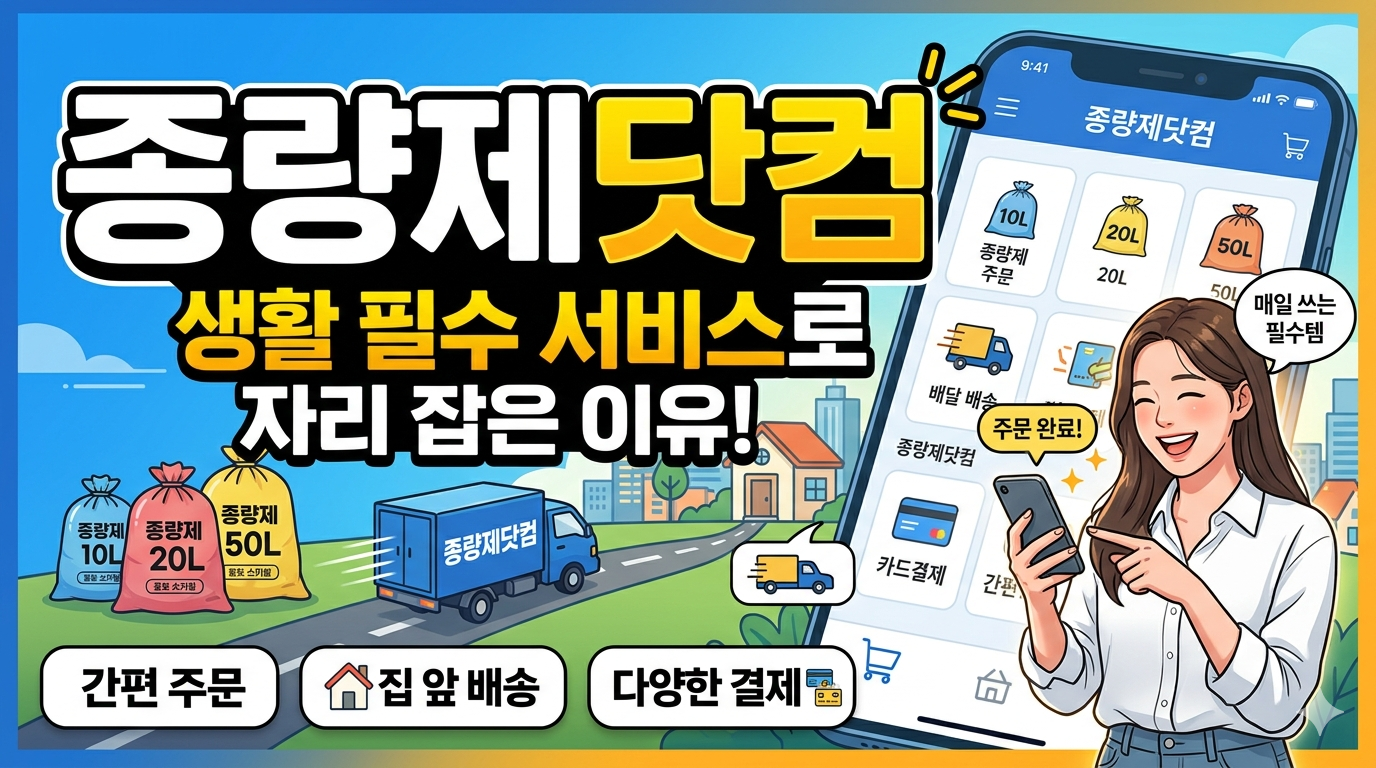 종량제닷컴 구매방법 지역 배송비 / 종량제봉투 온라인 구매공식 사이트 / 종량제닷컴 구매가능 지역 확인 관련 이미지