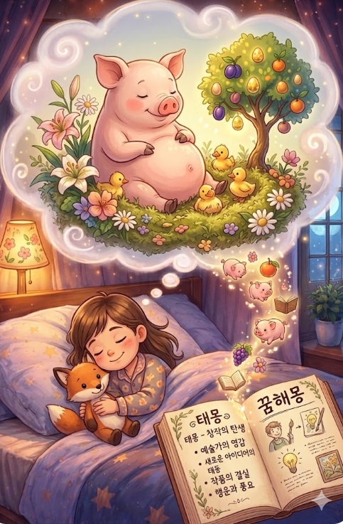 임신하는 꿈 해몽! 태몽 등 유형별 임신 꿈해몽 총정리!