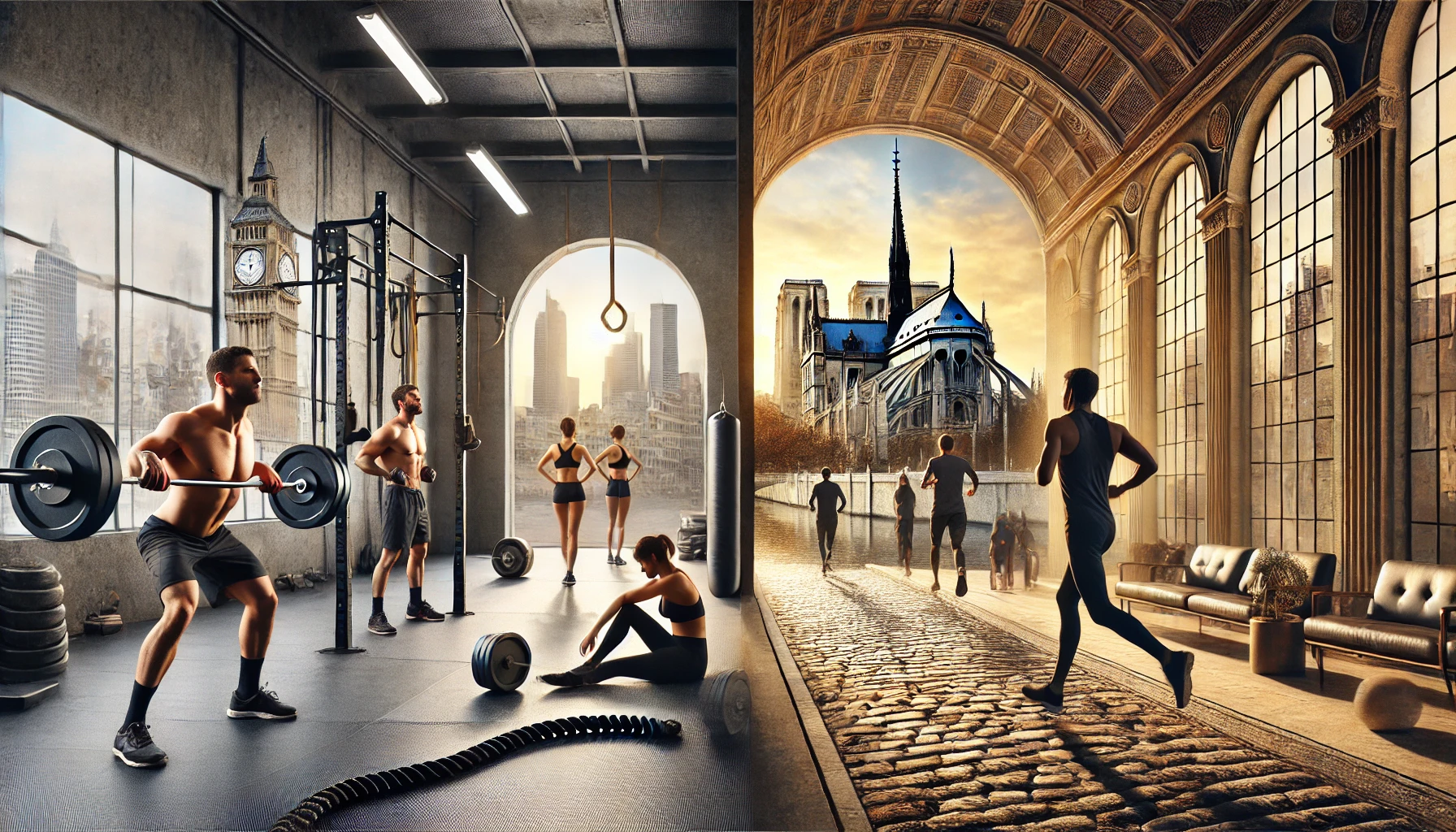 미국과 유럽의 운동법 차이 (크로스핏, 러닝, 명상), Differences in exercise methods between the US and Europe (CrossFit, running, meditation)