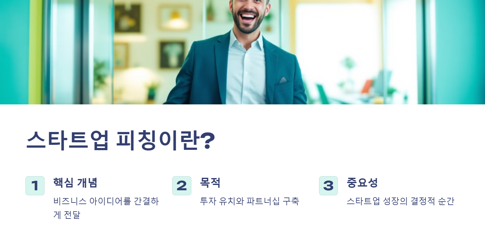 스타트업 피칭이란?