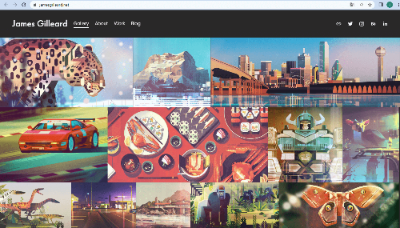 James Gilleard 사이트