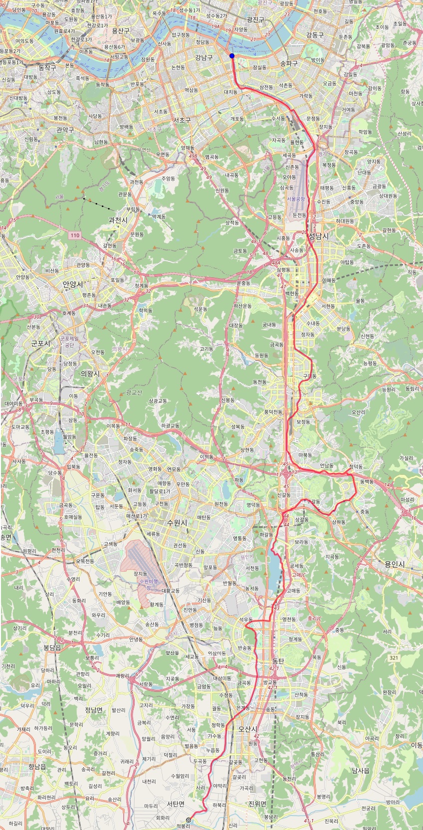 새로운 국토종주 자전거길 신규 노선 개통 구간 위치 코스 서울 경기 충남 천안 경남 진주 산청 자전거길 코스5