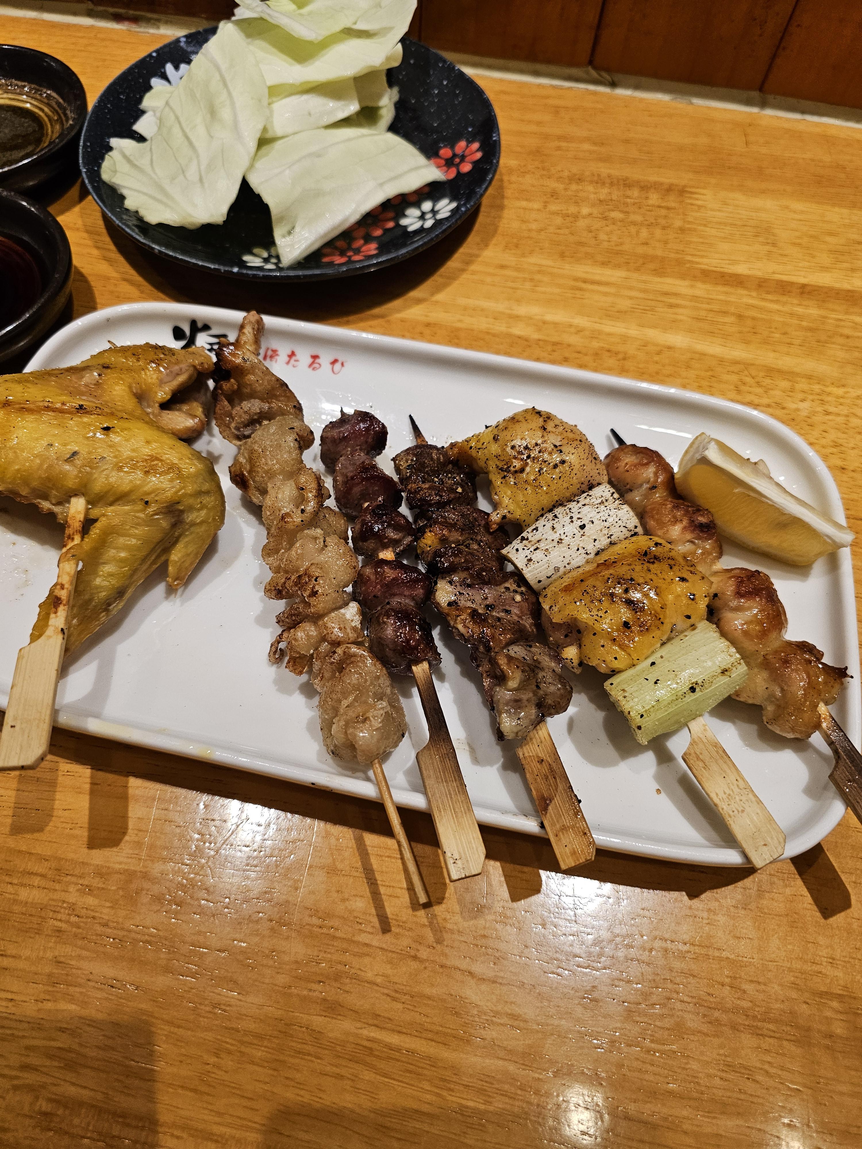 일본식당 꼬치 초밥 내돈내먹