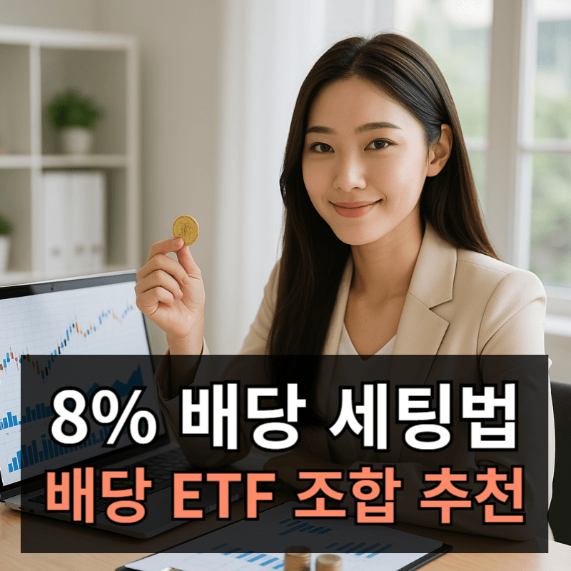 배당 ETF 8% 세팅 방법ㅣ리츠 커버드콜 채권형 추천 비율