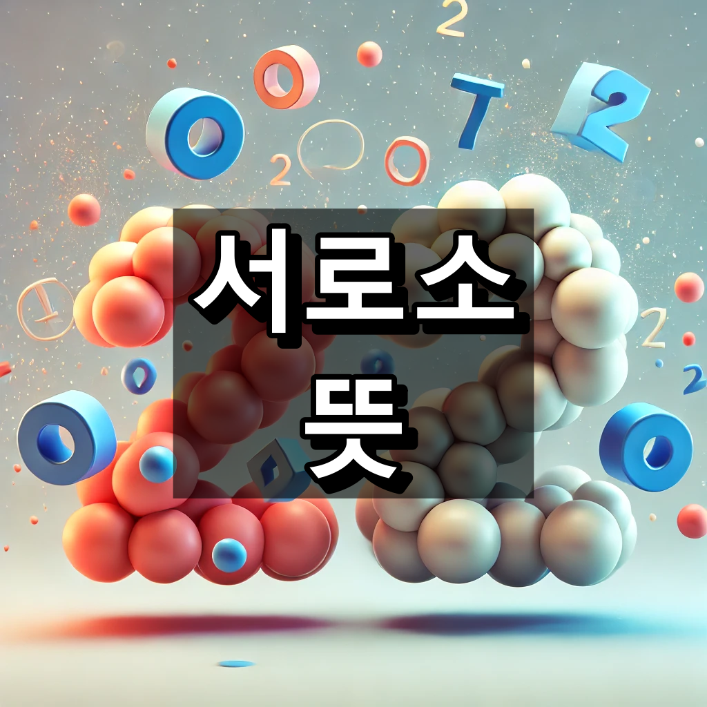 서로소 뜻