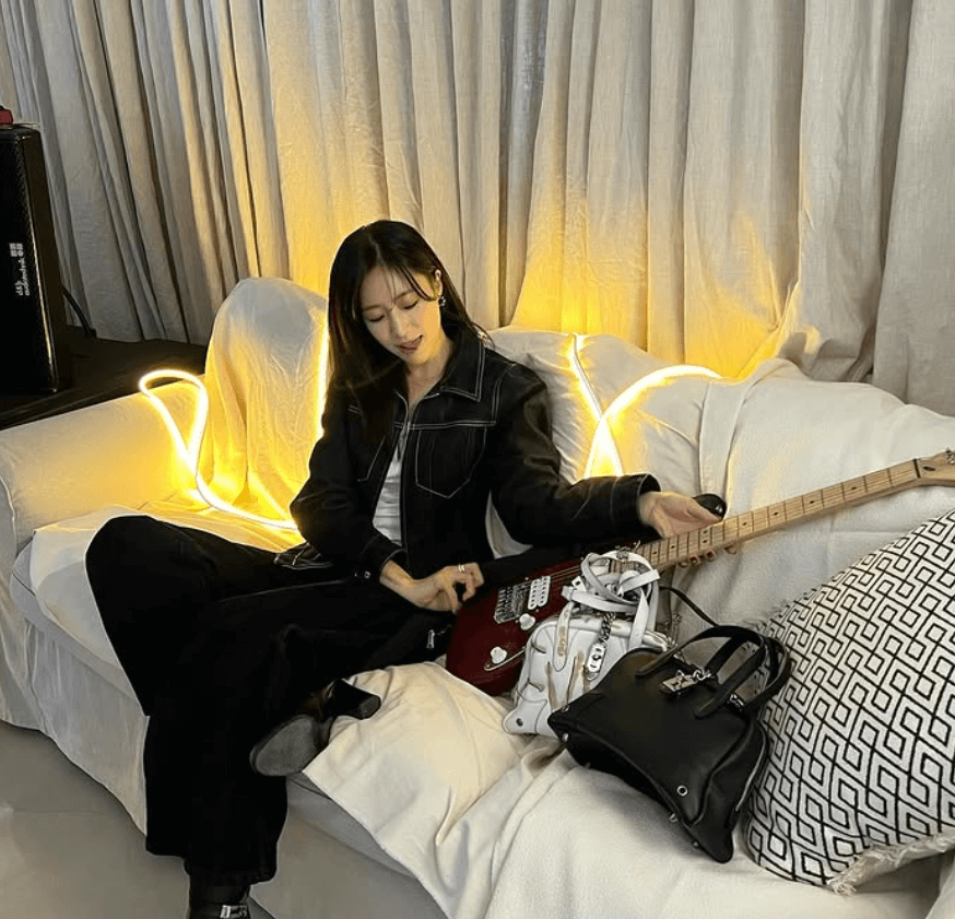 함은정과 어머니