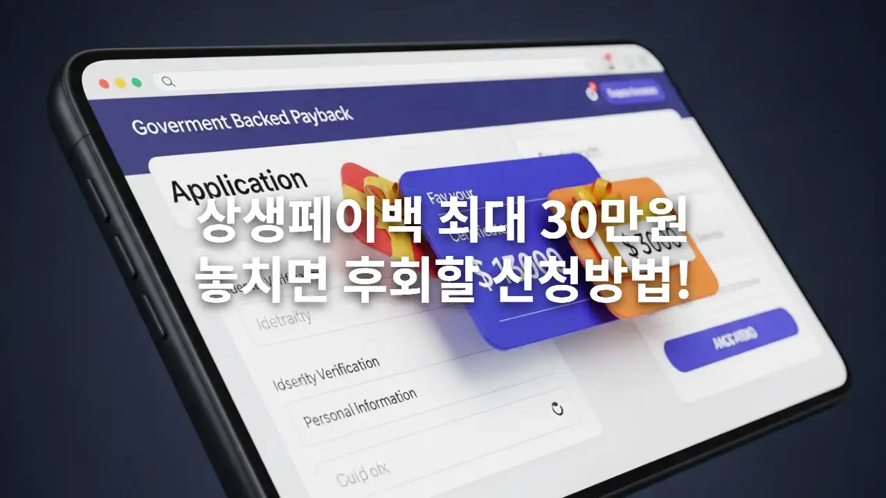 상생페이백 신청방법