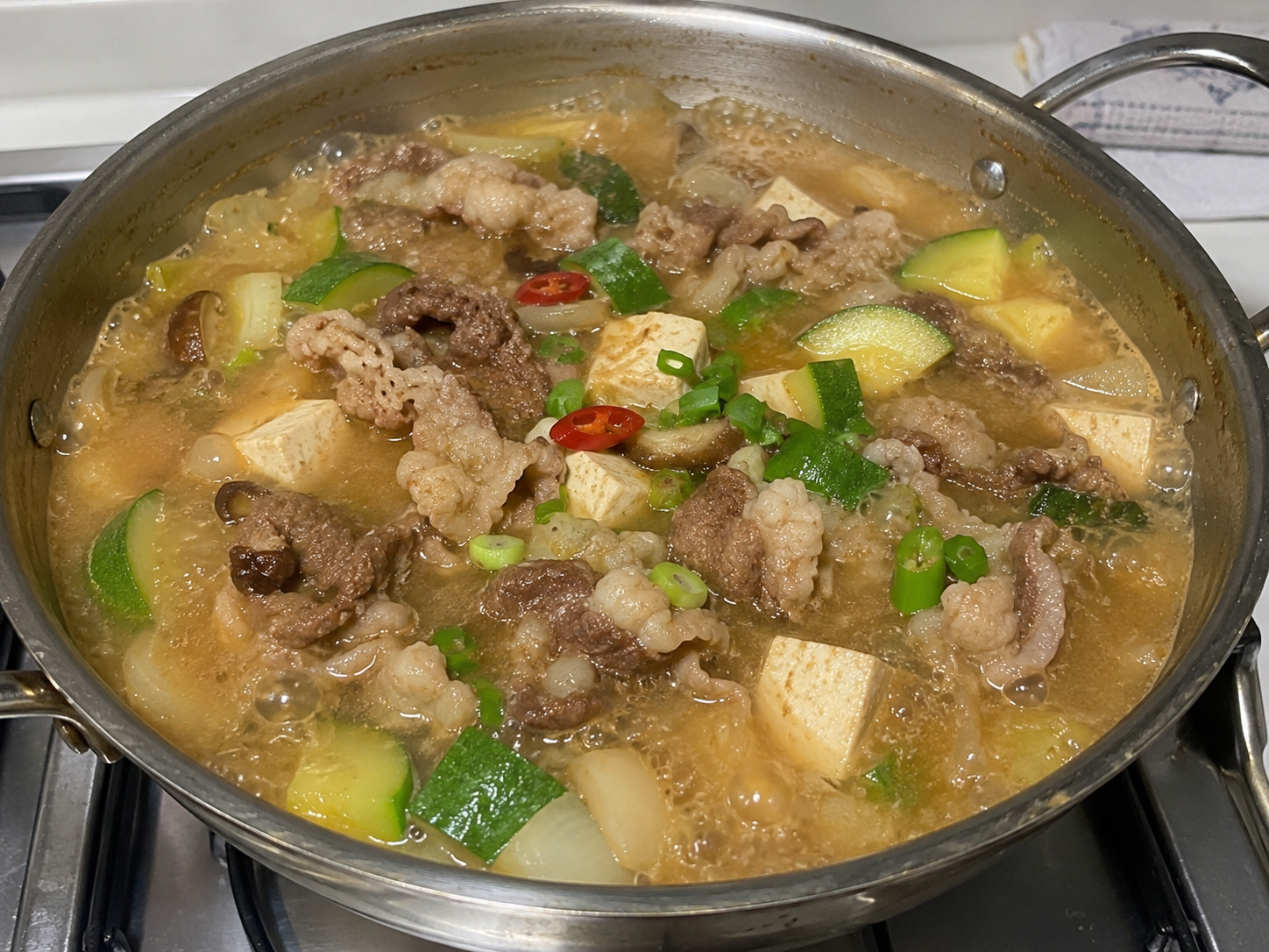 차돌박이 된장찌개