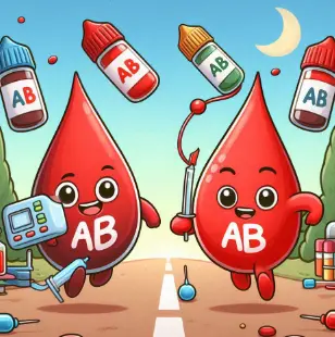 ab형과 ab형에서 나오는 혈액형-1