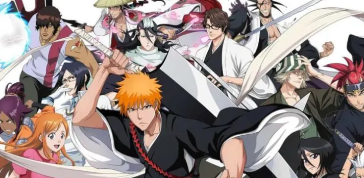 만화-블리치-여러 등장인물들