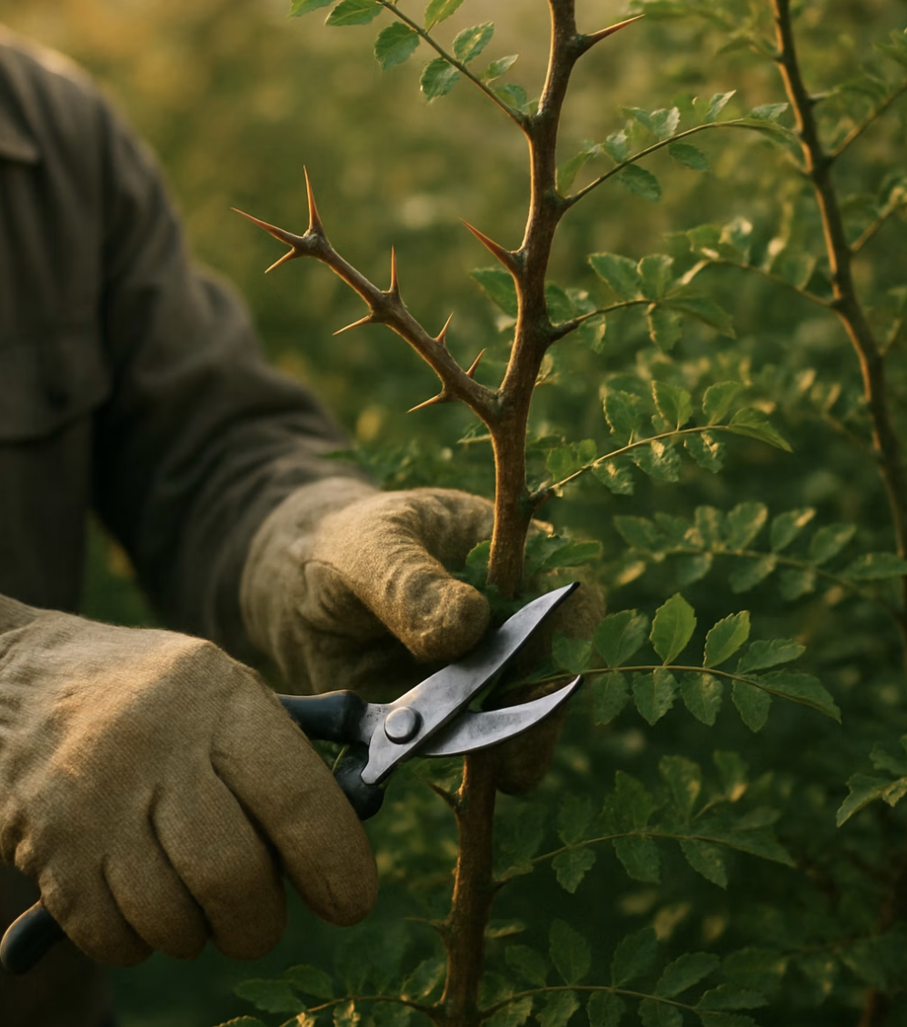 가시와의 전쟁, 지혜로운 가지치기