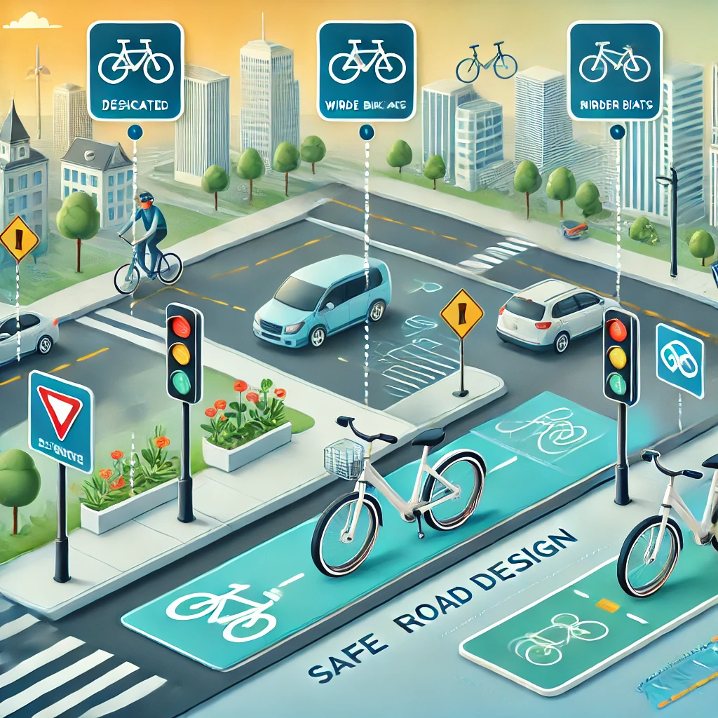 전기자전거 이용자를 위한 안전한 도로 설계 방안