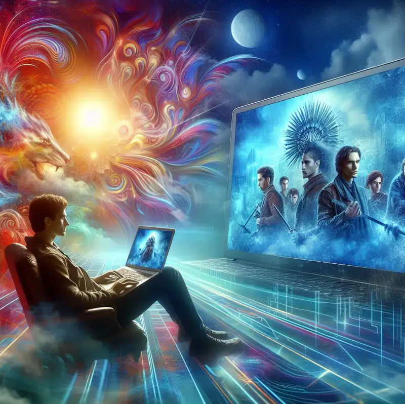 노트북과-pc로-웨이브-ott를-시청하는-이미지