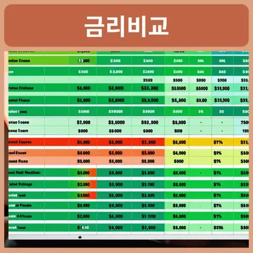 후순위담보대출-금리