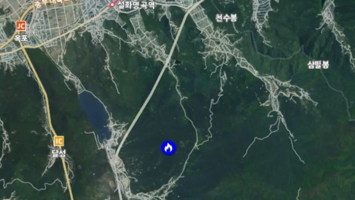 대구 함박산 산불 