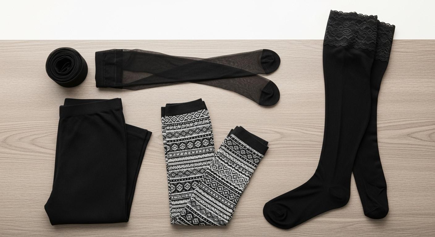 레깅스 스타킹 차이점