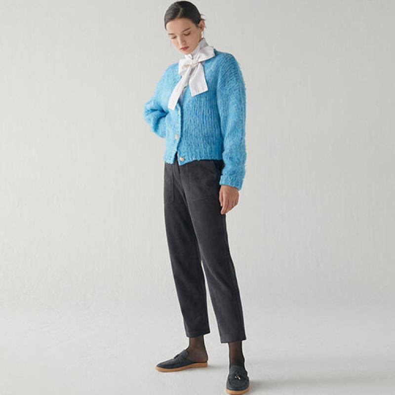 론칭가 69900원 라씨엔토 faux 스웨이드 팬츠