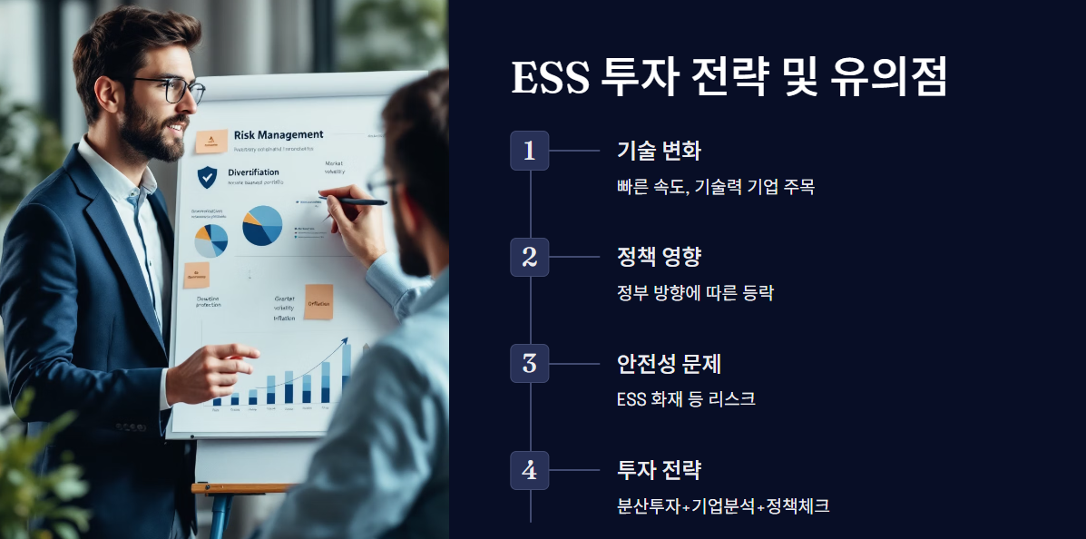 ESS 투자 전략 및 유의점