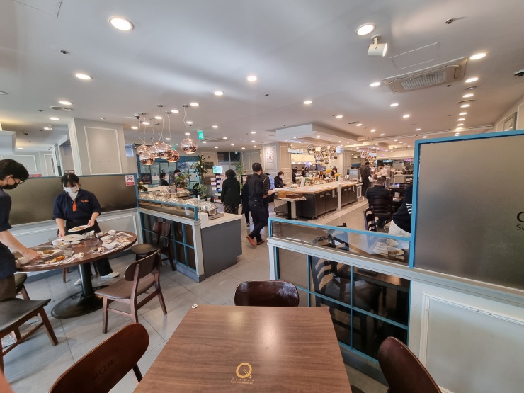 쿠우쿠우-넓은-내부-모습