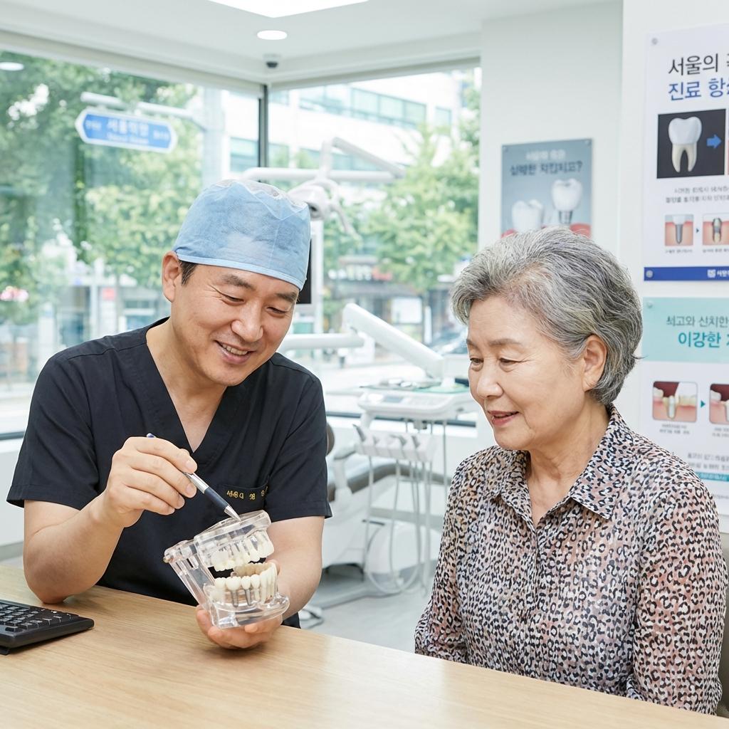 60대 임플란트 건강보험 비용