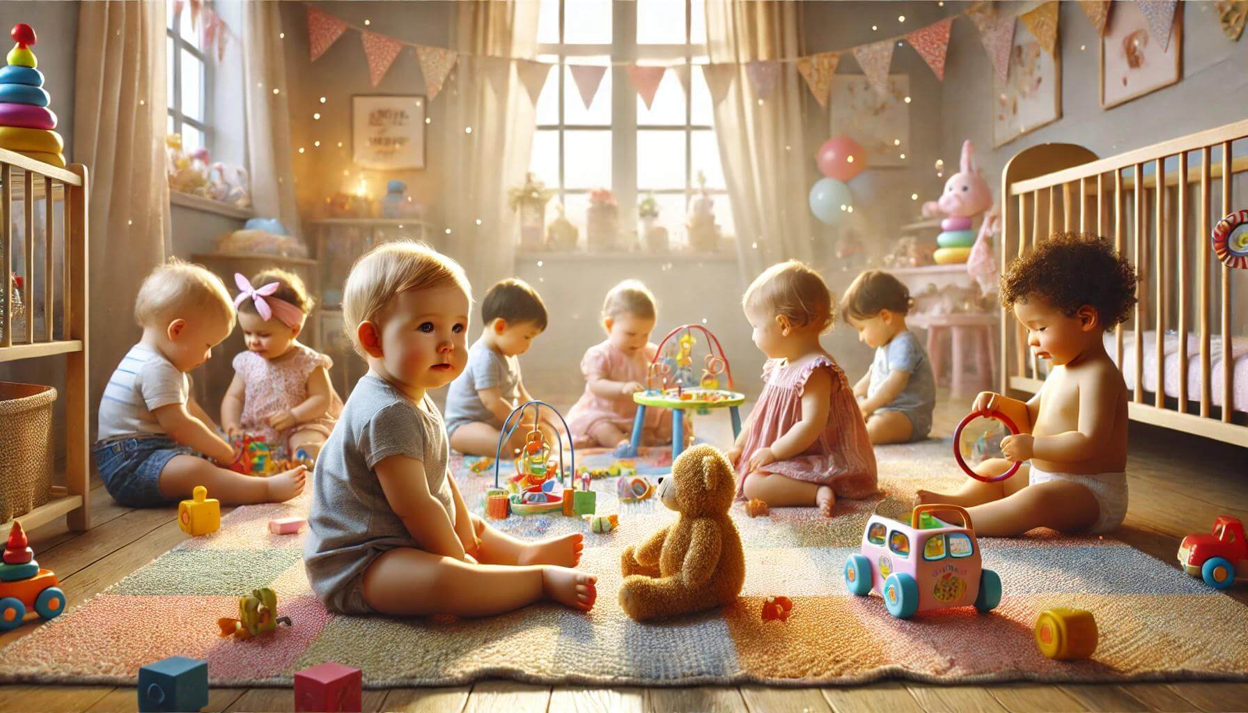 첫돌 아이 관계형성 관련 사진