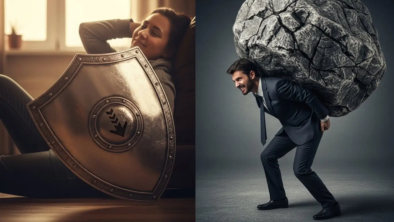 개인은 12억 공제를 받지만 법인은 공제가 0원이라 세금 부담이 큰 상황을 비교하는 이미지