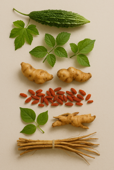 혈당을 낮추는 약초 5가지