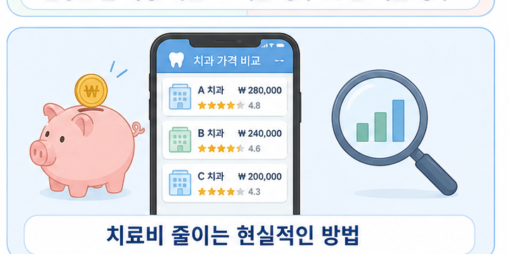 치료비 줄이는 현실적인 방법