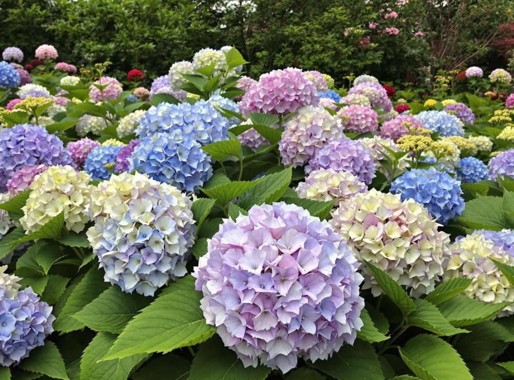 아이와 가볼만한 곳 - 경기도 광주 퇴촌 율봄 식물원 수국·토마토 축제