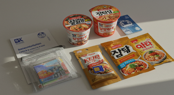 장기 해외여행객을 위한 현지 유심, 세탁용품, 긴급 식량, 보험 서류 모음