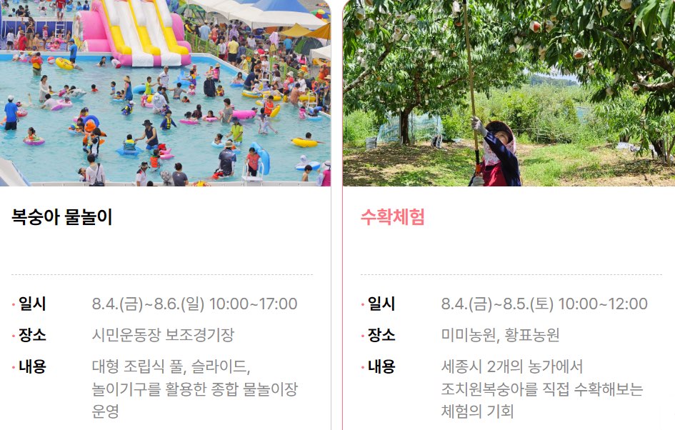 조치원 복숭아축제