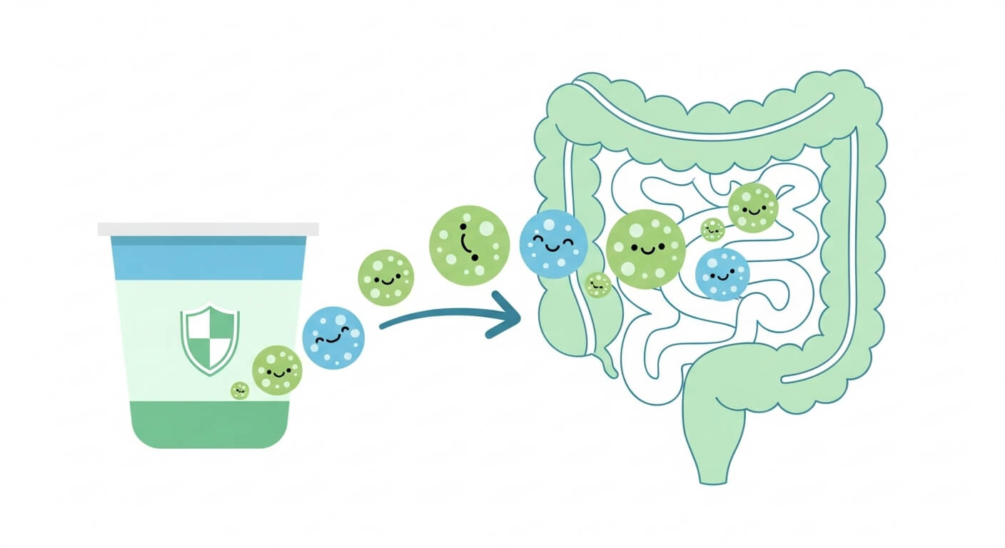 프로바이오틱스 요거트: 장 건강의 핵심