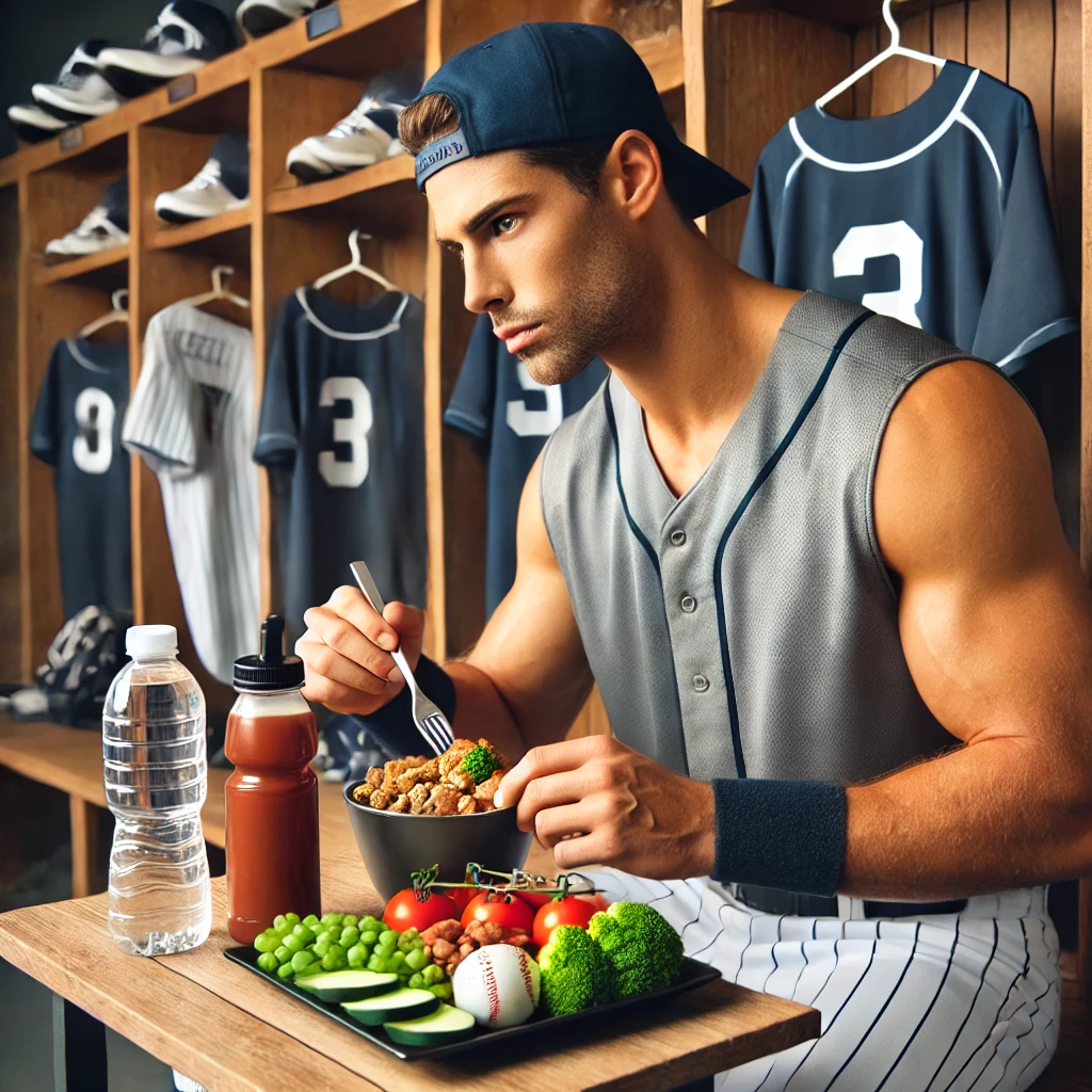 야구선수 영양 관련사진