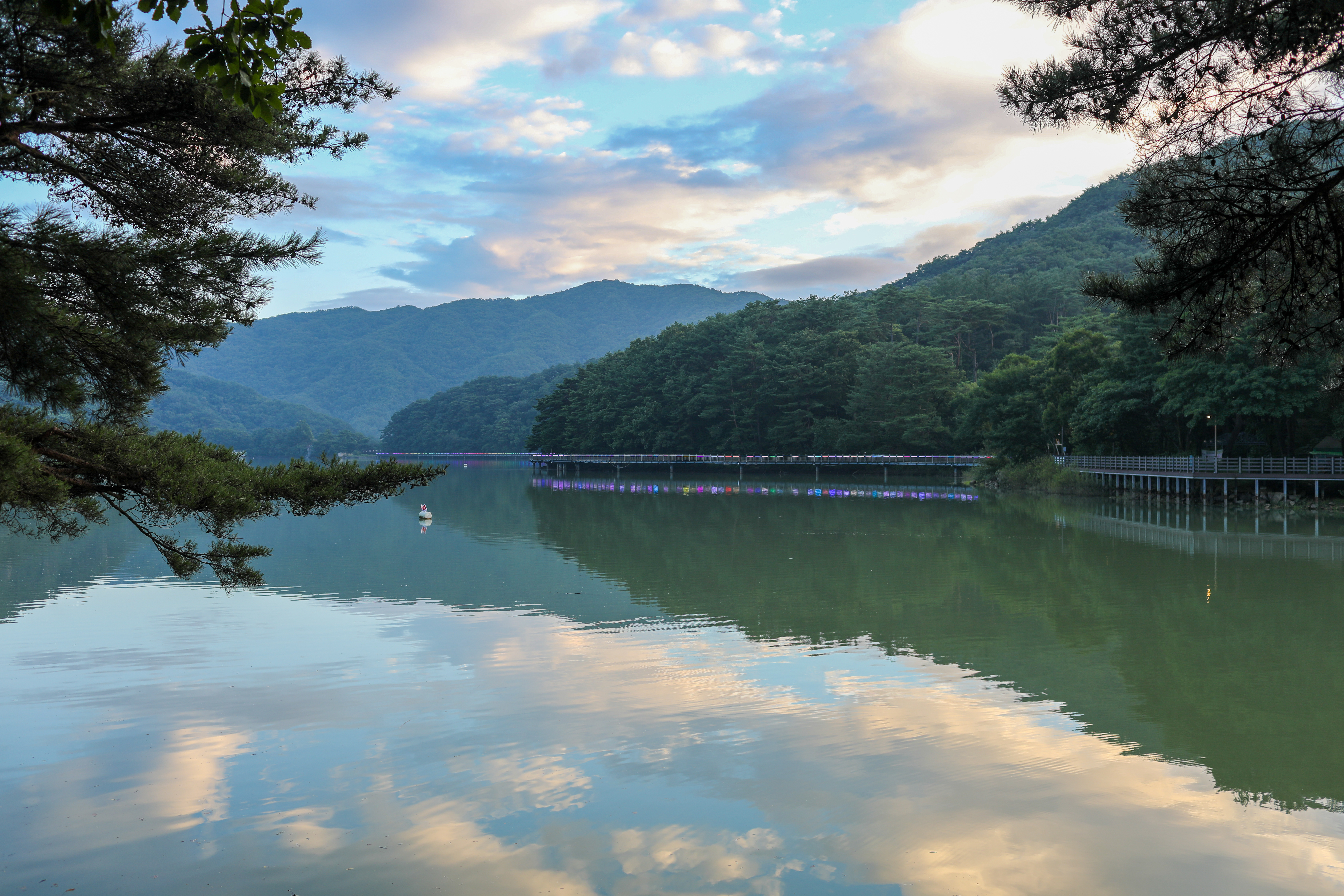 산정호수