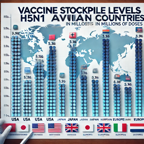 1918년 스페인 독감, 2009년 신종플루, COVID-19, 그리고 H5N1 팬데믹 가능성을 비교하는 그래프. 각 바이러스의 치사율과 전파력을 시각적으로 표현함.