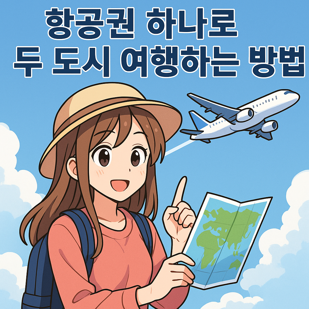 항공권 하나로 두 도시 여행하는 방법, 스탑오버 여행 활용법