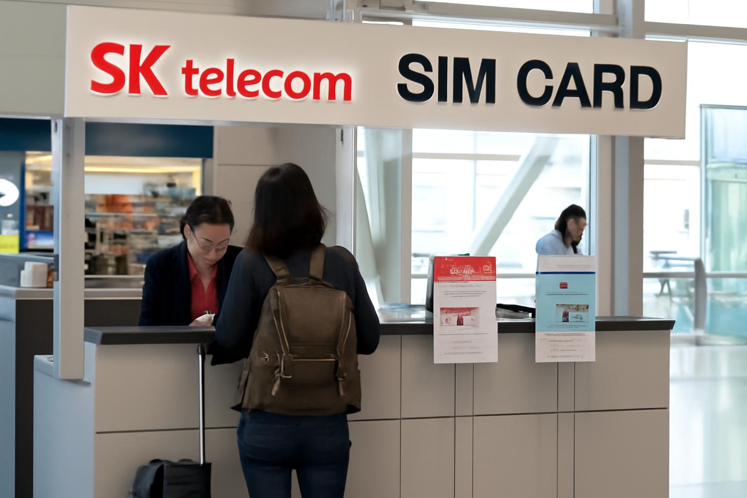 skt 유심 교체 공항