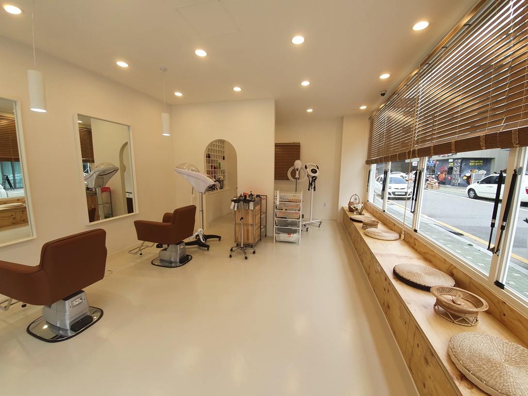 미용실휴게공간