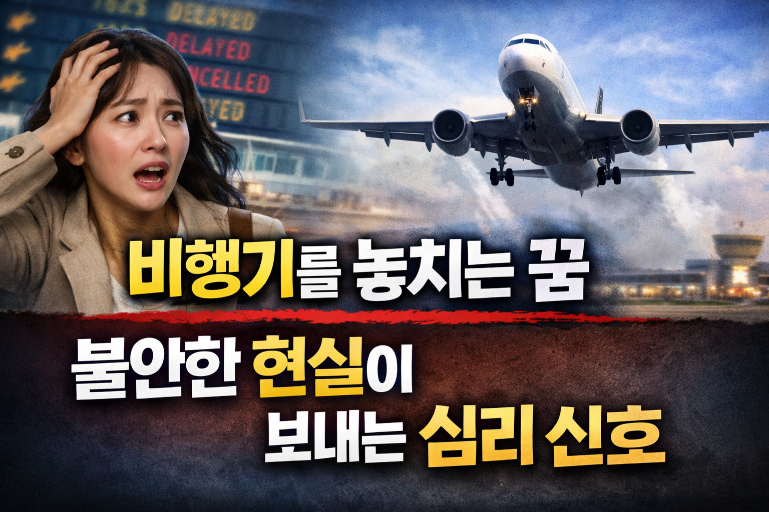 비행기를 놓치는 꿈