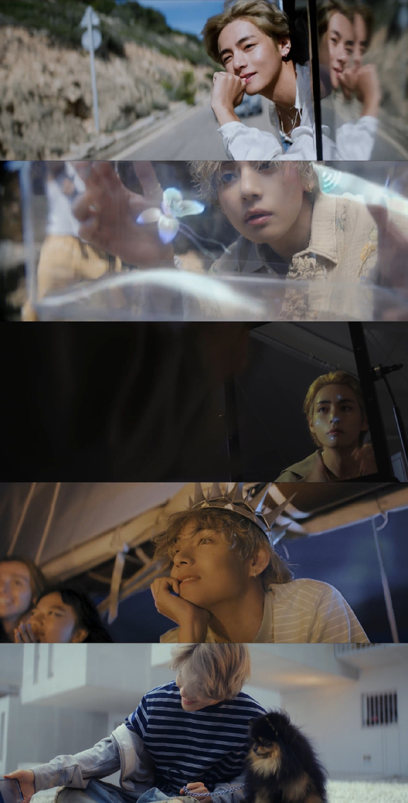 방탄소년단 뷔 타이틀곡 &#39;Slow Dancing&#39;의 뮤직비디오 [사진=빅히트뮤직]