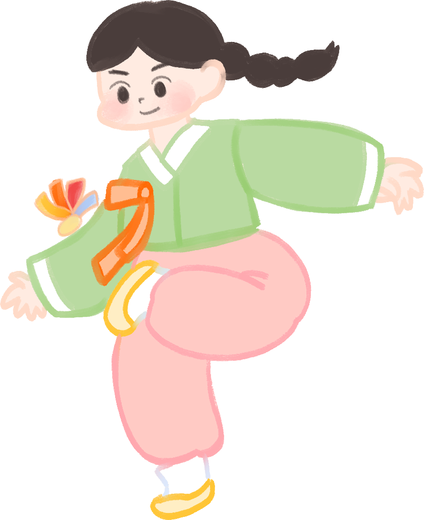 설날에 빠질 수 없는 제기차기 대회 개최하기