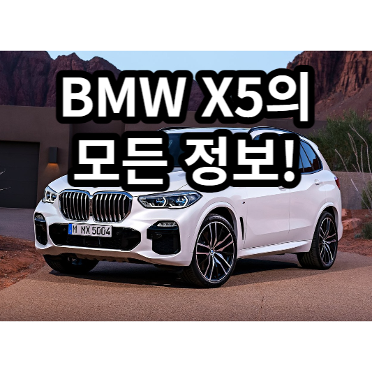 BMW X5의 모든 정보 가격 제원 성능 크기 총정리