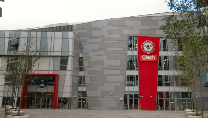 브랜트퍼드 FC 홈구장 지테크 커뮤니티 스타디움 사진