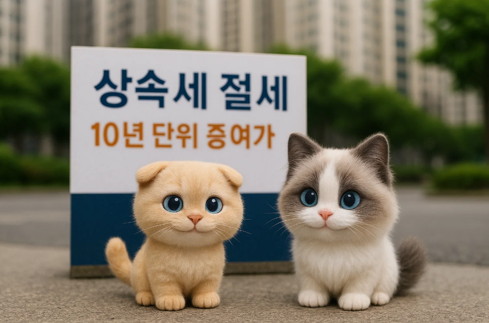 상속세 절세, 10년 단위 증여가 핵심