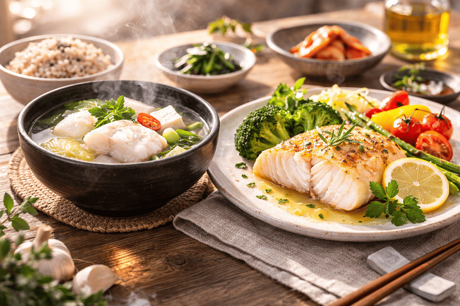 겨울철 실천 가능한 대구 레시피 구성법