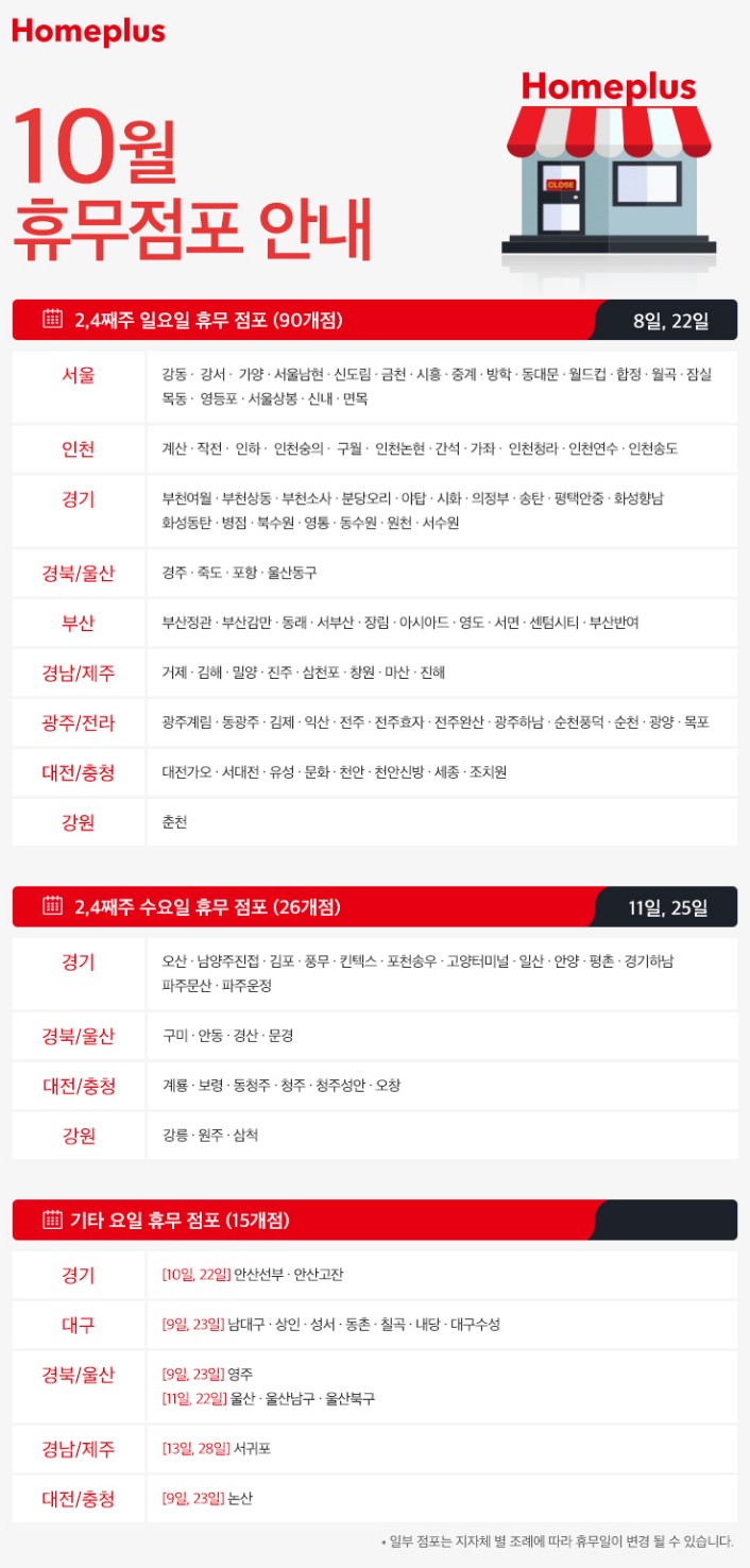 10월-이마트-트레이더스-대형마트-휴무일