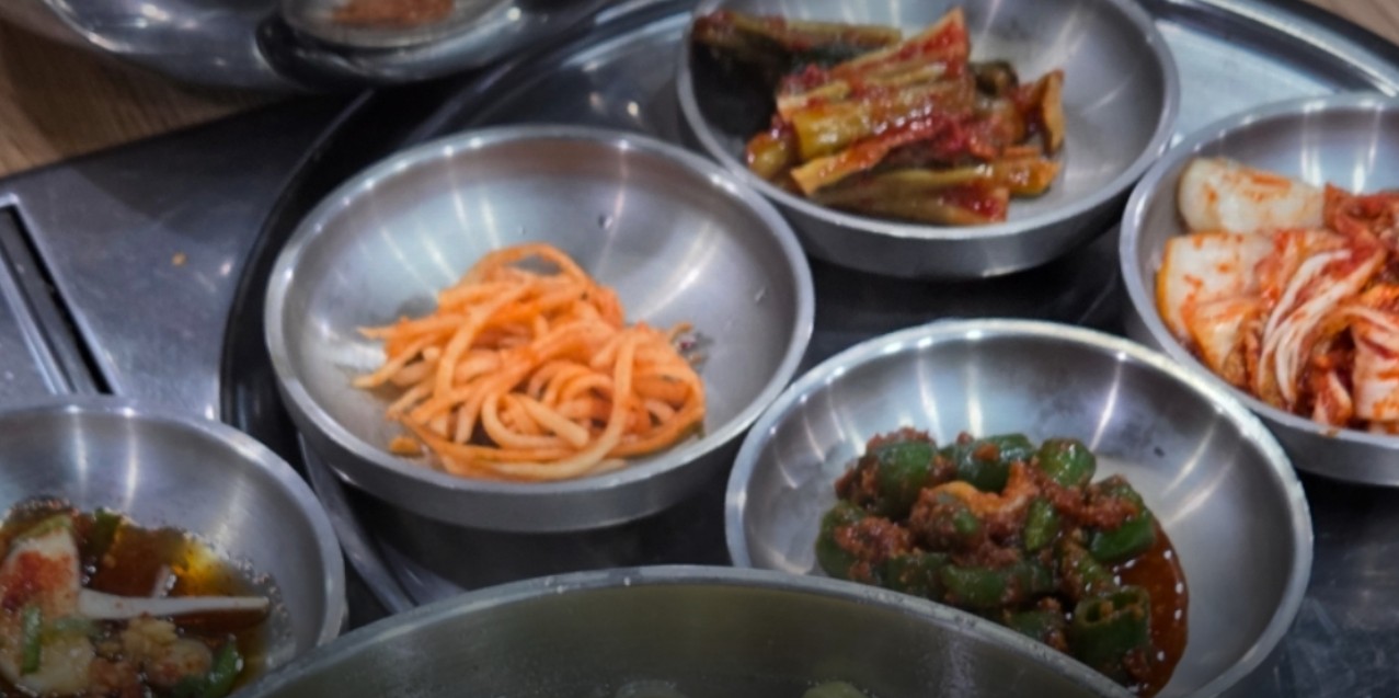 장모님칼국수 반찬