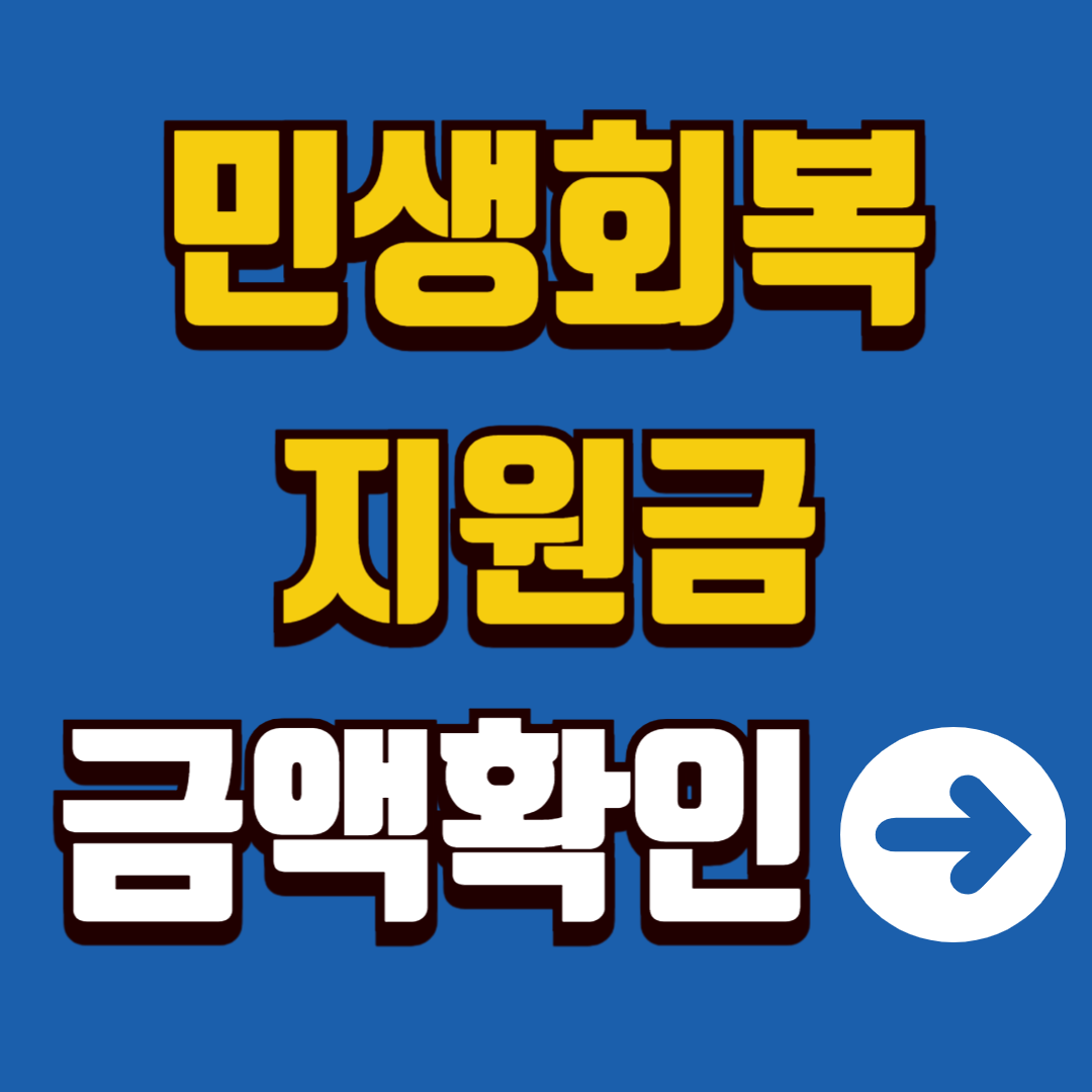 민생회복지원금 금액확인