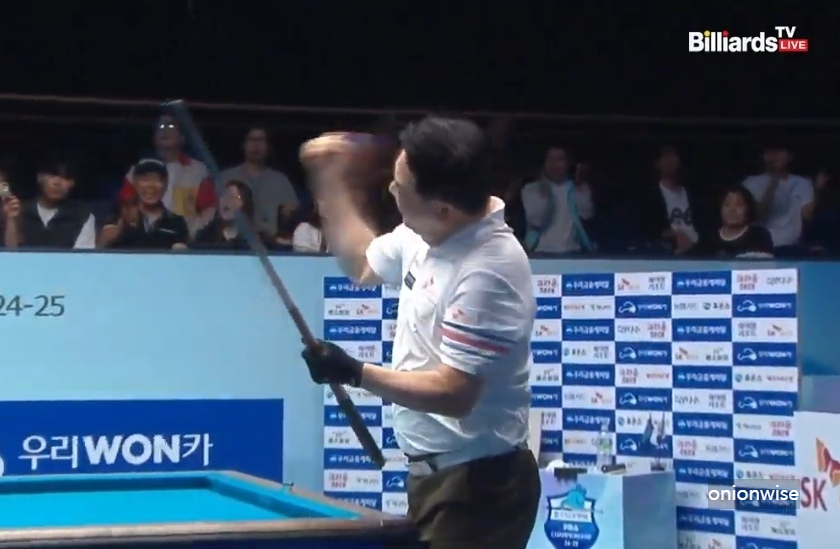 강동궁 마르티네스 경기결과 - 우리금융캐피탈 PBA 챔피언십 4강 준결승